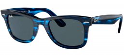 Gafas de Sol - Ray-Ban - RB2140 ORIGINAL WAYFARER - 1361R5 STRIPED BLUE // BLUE