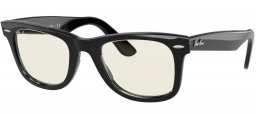 Gafas de Sol - Ray-Ban - RB2140 ORIGINAL WAYFARER - 901/5F SHINY BLACK // PHOTOCROMIC GREY