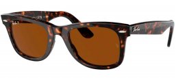 Gafas de Sol - Ray-Ban - RB2140 ORIGINAL WAYFARER - 902/57 TORTOISE // CRYSTAL BROWN POLARIZED
