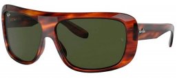 Gafas de Sol - Ray-Ban - RB2196 BLAIR - 954/31 STRIPED HAVANA // GREEN