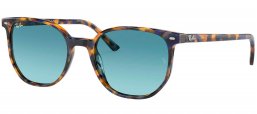 Gafas de Sol - Ray-Ban - RB2197 ELLIOT - 13563M YELLOW & BLUE HAVANA // BLUE GRADIENT GREY