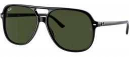 Gafas de Sol - Ray-Ban - RB2198 BILL - 901/31 BLACK // GREEN
