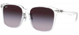 Gafas de Sol - Ray-Ban - RB2206D - 64478G  TRANSPARENT // GREY GRADIENT BLUE