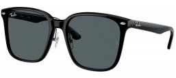 Gafas de Sol - Ray-Ban - RB2206D - 901/87 BLACK // DARK GREY