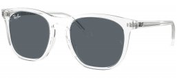 Gafas de Sol - Ray-Ban - RB2210 - 6447R5  TRANSPARENT // DARK BLUE
