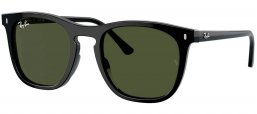 Gafas de Sol - Ray-Ban - RB2210 - 901/31 BLACK // GREEN