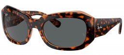 Gafas de Sol - Ray-Ban - RB2212 BEATE - 1292B1  HAVANA ON TRANSPARENT BROWN // DARK GREY