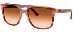 Gafas de Sol - Ray-Ban - RB2213 - 142351  HAVNA BROWN // BROWN GRADIENT TRANSPARENT