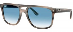 Gafas de Sol - Ray-Ban - RB2213 - 14243F  HAVANA GREY // BLUE GRADIENT TRANSPARENT