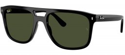 Gafas de Sol - Ray-Ban - RB2213 - 901/31 BLACK // G-15 GREEN