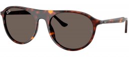 Gafas de Sol - Ray-Ban - RB2215 - 902/B1 HAVANA // DARK GREY