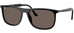Gafas de Sol - Ray-Ban - RB2216 - 901/B1  BLACK // DARK GREY