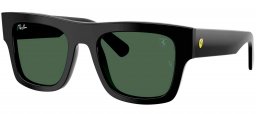 Gafas de Sol - Ray-Ban - RB2217M - F60171  BLACK // DARK GREEN