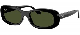 Gafas de Sol - Ray-Ban - RB2221 - 901/31 BLACK // GREEN