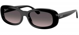 Gafas de Sol - Ray-Ban - RB2221 - 901/M3 BLACK // GREY GRADIENT POLARIZED