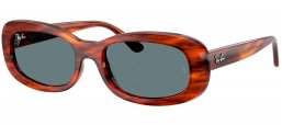 Gafas de Sol - Ray-Ban - RB2221 - 954/62 STRIPED HAVANA // BLUE