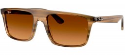 Gafas de Sol - Ray-Ban - RB2222 - 143985  STRIPED GREEN // BROWN GRADIENT