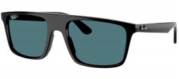 Gafas de Sol - Ray-Ban - RB2222 - 901/3R  BLACK //  BLUE POLARIZED