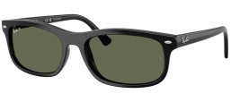 Gafas de Sol - Ray-Ban - RB2224 - 901/58 BLACK // GREEN POLARIZED
