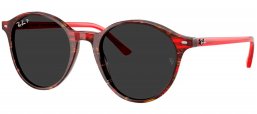 Gafas de Sol - Ray-Ban - RB2230 BERNARD - 141948  FANTASY RED IN TRANSPARENT TONE // BLACK POLARIZED
