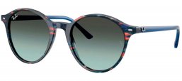 Gafas de Sol - Ray-Ban - RB2230 BERNARD - 1420GK  FANTASY BLUE IN TRANSPARENT TONE // DARK BLUE