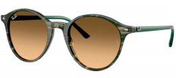 Gafas de Sol - Ray-Ban - RB2230 BERNARD - 14210A  FANTASY GREEN IN TRANSPARENT TONE // BROWN GRADIENT