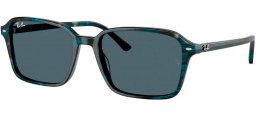 Gafas de Sol - Ray-Ban - RB2231 RAIMOND - 1417R5 TRANSPARENT FANTASY BLUE & GREY // BLUE