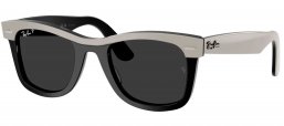 Gafas de Sol - Ray-Ban - RB2240  WAYFARER - 144248  GREY ON BLACK // BLACK POLARIZED