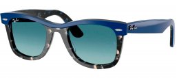 Gafas de Sol - Ray-Ban - RB2240  WAYFARER - 14453M  BLUE ON HAVANA // BLUE GRADIENT GRE