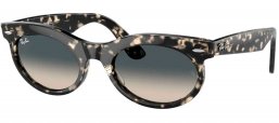 Gafas de Sol - Ray-Ban - RB2242 WAYFARER OVAL - 133371  GREY HAVANA // GREY GRADIENT ANTIREFLECTION