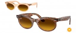 Gafas de Sol - Ray-Ban - RB2242 WAYFARER OVAL - 138685  PHOTOCHROMATIC WAVES BROWN // BROWN GRADIENT ANTIREFLECTION