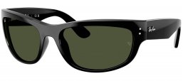 Gafas de Sol - Ray-Ban - RB2289 MEGA BALORAMA - 901/31  BLACK // G-15 GREEN