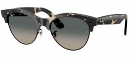 Gafas de Sol - Ray-Ban - RB2341 CLUBMASTER WAY - 143371  GREY HAVANA ON BLACK // GREY GRADIENT