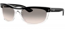 Gafas de Sol - Ray-Ban - RB2489 BALORAMA - 129432  BLACK ON TRANSPARENT // GREY GRADIENT