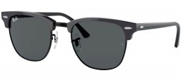 Gafas de Sol - Ray-Ban - RB3016 CLUBMASTER - 1367B1 GREY ON BLACK // DARK GREY