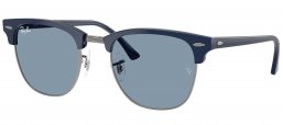 Gafas de Sol - Ray-Ban - RB3016 CLUBMASTER - 687956  BLUE GUNMETAL // BLUE