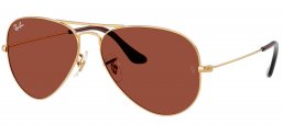 Gafas de Sol - Ray-Ban - RB3025 AVIATOR LARGE METAL - 001/C5 ARISTA GOLD // RED