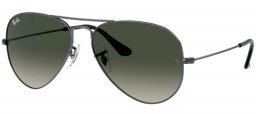 Gafas de Sol - Ray-Ban - RB3025 AVIATOR LARGE METAL - 004/71 GUNMETAL // GREY GRADIENT