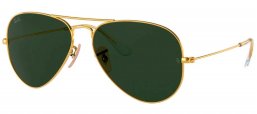 Gafas de Sol - Ray-Ban - RB3025 AVIATOR LARGE METAL - W3400 ARISTA // G-15 GREEN
