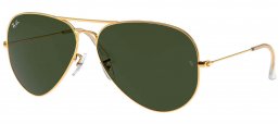 Gafas de Sol - Ray-Ban - RB3026 AVIATOR LARGE METAL II - L2846 ARISTA // CRYSTAL GREEN