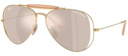 Gafas de Sol - Ray-Ban - RB3029M - 001/0V RISTA GOLD // MIRROR GOLD WHTIE