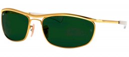 Gafas de Sol - Ray-Ban - RB3119M OLYMPIAN I DELUXE - 001/31 GOLD // GREEN