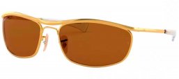 Gafas de Sol - Ray-Ban - RB3119M OLYMPIAN I DELUXE - 001/57 GOLD // BROWN POLARIZED