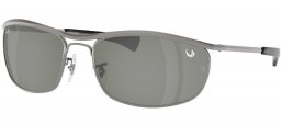 Gafas de Sol - Ray-Ban - RB3119M OLYMPIAN I DELUXE - 928040  GUNMETAL // GREEN SILVER MIRRO