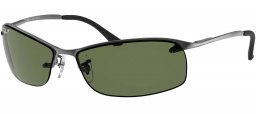 Gafas de Sol - Ray-Ban - RB3183 - 004/9A GUNMETAL // GREEN POLARIZED