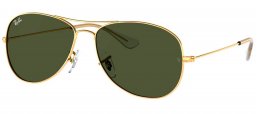 Gafas de Sol - Ray-Ban - RB3362 COCKPIT - 001 ARISTA // CRYSTAL GREEN
