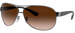 Gafas de Sol - Ray-Ban - RB3386 - 004/13 GUNMETAL // BROWN GRADIENT