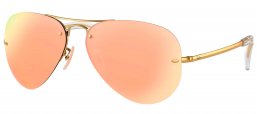 Gafas de Sol - Ray-Ban - RB3449 - 001/2Y GOLD // COPPER MIRROR