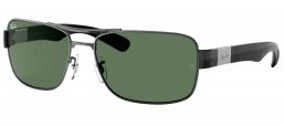Gafas de Sol - Ray-Ban - RB3522 - 004/71 GUNMETAL // GREEN