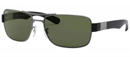 Gafas de Sol - Ray-Ban - RB3522 - 004/9A GUNMETAL // GREEN POLARIZED